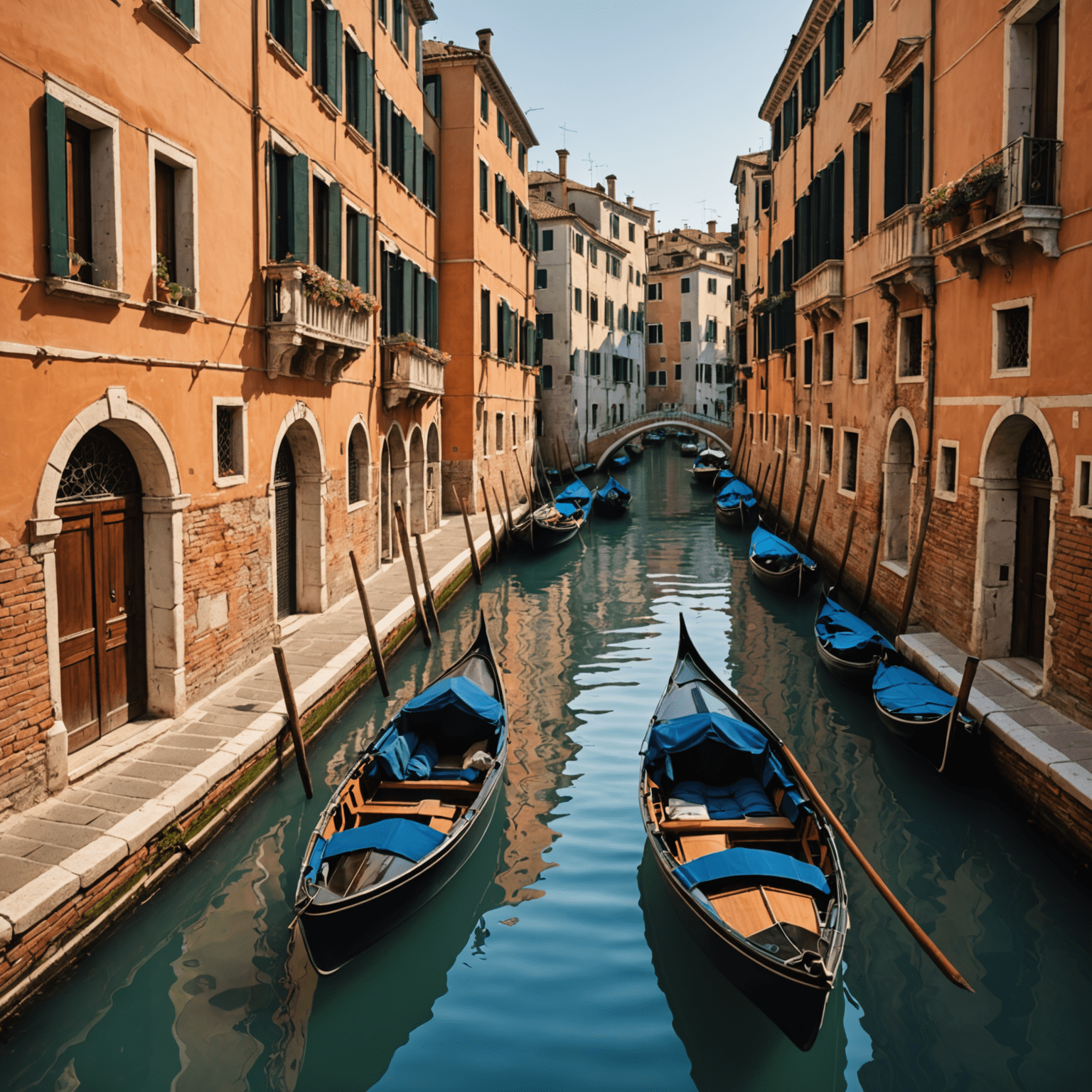 A montage of unique Italian experiences, such as a gondola ride in Venice, truffle hunting in Piedmont, and a sunset aperitivo on the Amalfi Coast